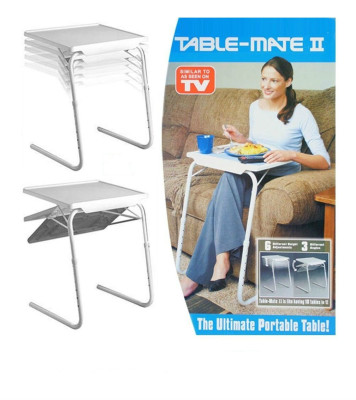 Table-Mate II Folding Plastic Computer Desk