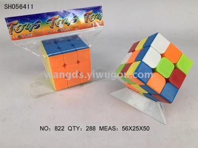 SH056411 3 order Rubik's cube six color OPP bag packaging