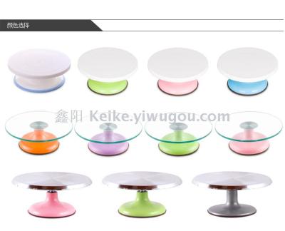 Various types of cake turntable