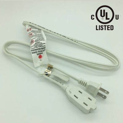 UL American type extension cord American standard power cord Barnabas plug 110V