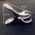 Stainless Steel Metal Clip Double Clip