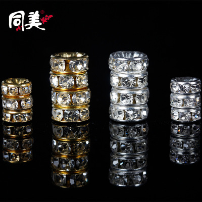 DIY Handmade Gold Silver Rings flat diamond rings jewelry manufacturers
