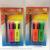 Fluorescent Pen 2 Control 1 Ballpoint Pen Suction Card Set