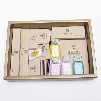 Gucci made disposable hotel supplies set travel set