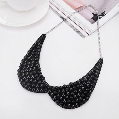 Manufacturers selling fashion glass crystal beads necklace Dickie hand sewing needle