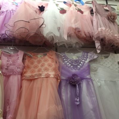 2017 Yiwu buy children's clothes burst dress Princess Dress