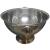 Stainless Steel 304 Salad Basin with Base Buffet Fruit and Vegetable Salad Bowl