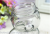 Cartoon Transparent Head Tilt Bear Glass Candy Jar Lucky Star Bottle Spice Jar Candy Bottle Bear Storage Bottle