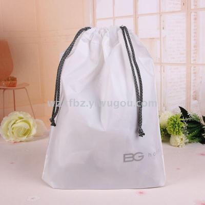 Double Layer PEVA Drawstring Bag Backpack Bag Drawstring Bag Rope Handle Bag Waterproof Bag Beach Bag