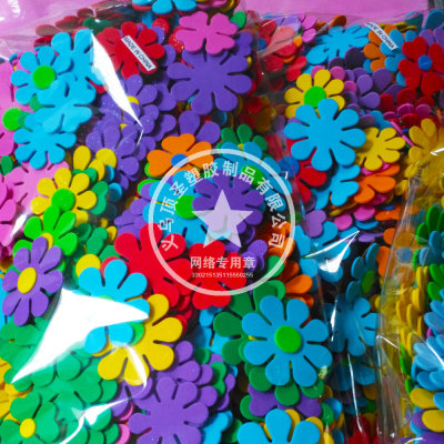 Color EVA sponge paper DIY handmade stickers three-dimensional stickers manufacturers