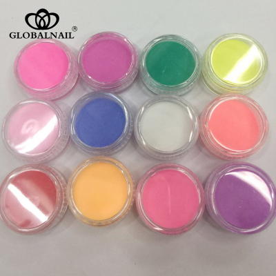 Decolor nail art powder wholesale crystal powder nail art accessories