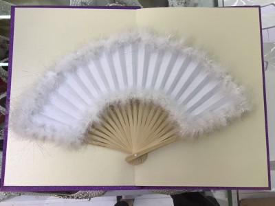 Manufacturers direct sales of wedding fan wedding products pure hand.