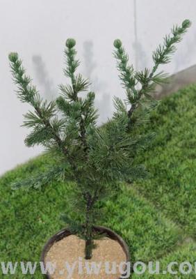 The simulation of artificial plants red fir fir spruce and larch Asian plant decoration wholesale