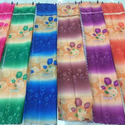 Foreign trade African curtain South America southeast Asia curtain printing cloth finished curtain cloth