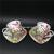 Ceramic cups and saucers gifts arts and crafts business gift set two cups and saucers wholesale