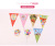 New Year opening decoration bunting Spring Festival triangulation bunting wedding supplies wedding bunting wholesale