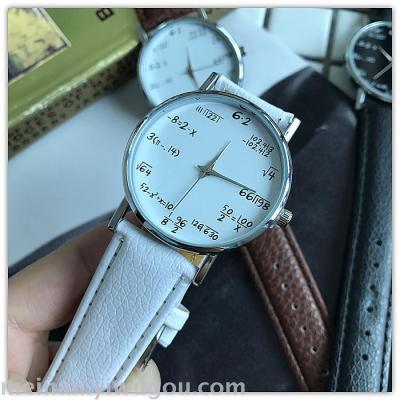Foreign trade simple student strap watch boys and girls watch
