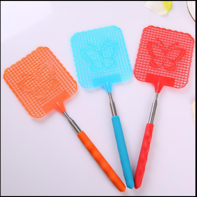 Retractable fly swatter plastic fly swatter swatter AQ
