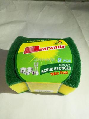 Kitchen sponge cleaning cloth