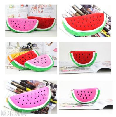 Large watermelon pen bag mobile bag small purse Large size: 11.5*21.5