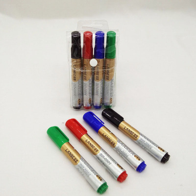 Lancer BN-8001 4 pcs PVC metal marker pen pen hook pen