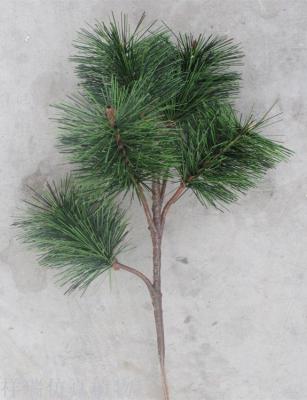 The simulation of anti ultraviolet needles 5 head fake tree plant leaf evergreen needle Komatsu welcoming pine leaves