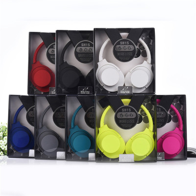 Factory direct sales SH15 Bluetooth headset multifunction FM/MP3.