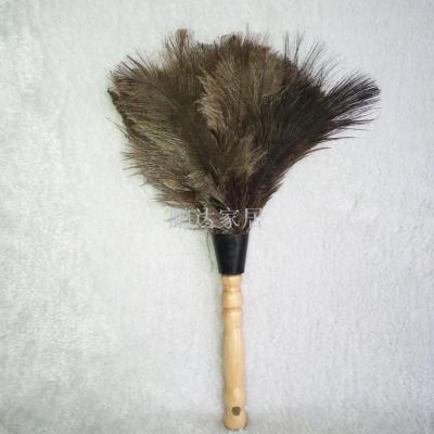 Sweep the dust can be customized with a factory wholesale ostrich feather duster feather dust Shan Shan household 