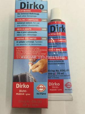 High Quality Factory wholesale DIRKO RTV silicone silicone for car engines 