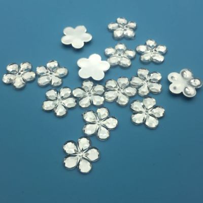 Acrylic diamond, 10 mm - 16 mm name plum