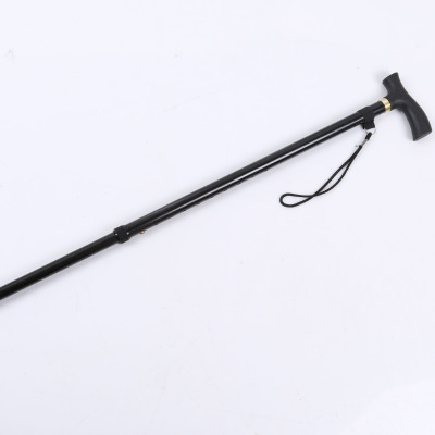 Upright aluminum retractable walking stick for the elderly walking aid for the elderly