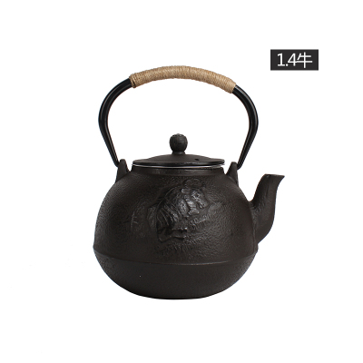 Iron pot wholesale iron cast iron pot boiled kettle tea iron flower iron pot strength manufacturers