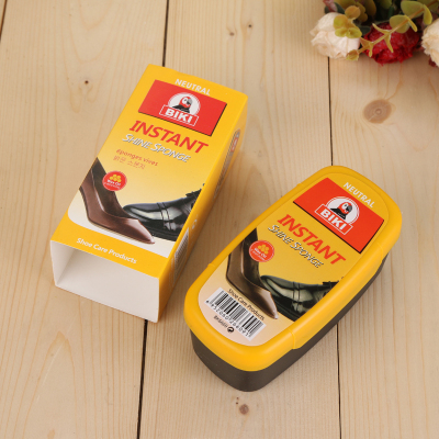 Sponge shoe polish Real Leather Shoes Maintenance Shoe Polish colorless Sponge polish shoe Brush