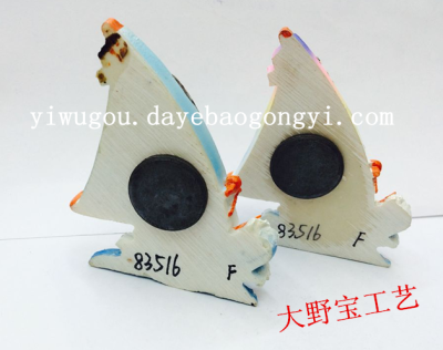 Dolphin sailing refrigerator stickers, high - end gifts, high - end magnets.