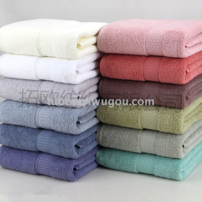 Tuo Europe pure cotton color jacquard satin stalls multi-color square towel  water soft wholesale group purchase gift
