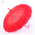 Wedding umbrella big red lace umbrella