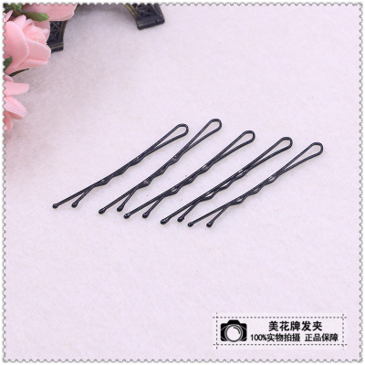 Hairpiece hairpin steel hairpin black clip