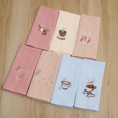 Cotton Embroidered Tea Towel Personal Tea Towel