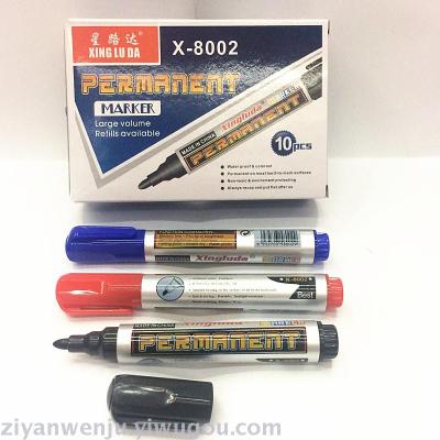 Oily Large Capacity Marking Pen Marker Pen Permanent Marker X-8002