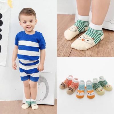 All cotton anti-skid baby socks invisible socks cotton socks floor socks