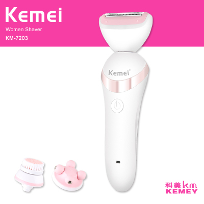 Kemei KM-7203 shaving device triple