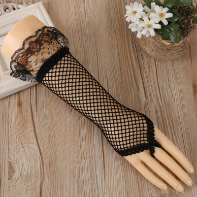 Summer Women's Lace Gloves Mesh Lace Gloves