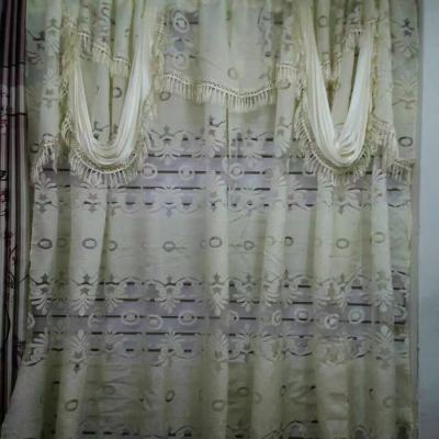 African Curtains Bounans Americas Southeast Asia Calico jacquard fabric curtain fabric embroidered double windows