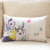 Cotton color deer pillow manufacturers wholesale car sofa, cushion cover office waist pillow