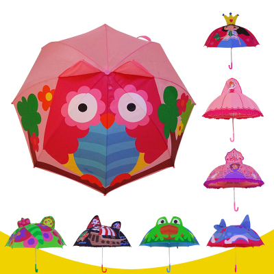 Creative children's umbrella cartoon umbrella princess umbrella baby umbrella umbrella with ears child umbrella