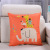 Cartoon cotton and linen pillowcase creative bedside sofa as pillow office living room pillow wholesale