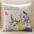 Cotton color deer pillow manufacturers wholesale car sofa, cushion cover office waist pillow