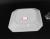 Hotel Hotel Hotel plate ceramic tableware dish dish plate is pure white square