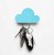 Cloud magnet key holder creative magnetic key suction safe anti-lost key hanging TV TV shopping