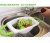 Folding Drainage Basket Multifunctional Folding Kitchen Washing Basket Vegetable Set Basket TV TV Shopping